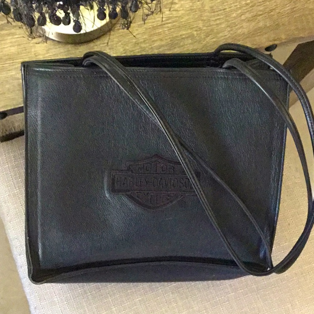 Harley Davidson Leather Strap purse.